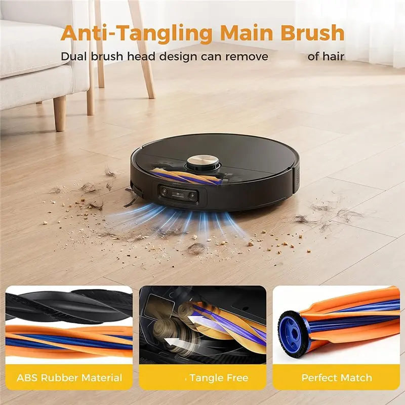 A94E-Essential Accessory Kit For Dreame X60 Max Ultra Complete/X60 Ultra Vacuum - Includes Main Brush, Mops, HEPA Filters