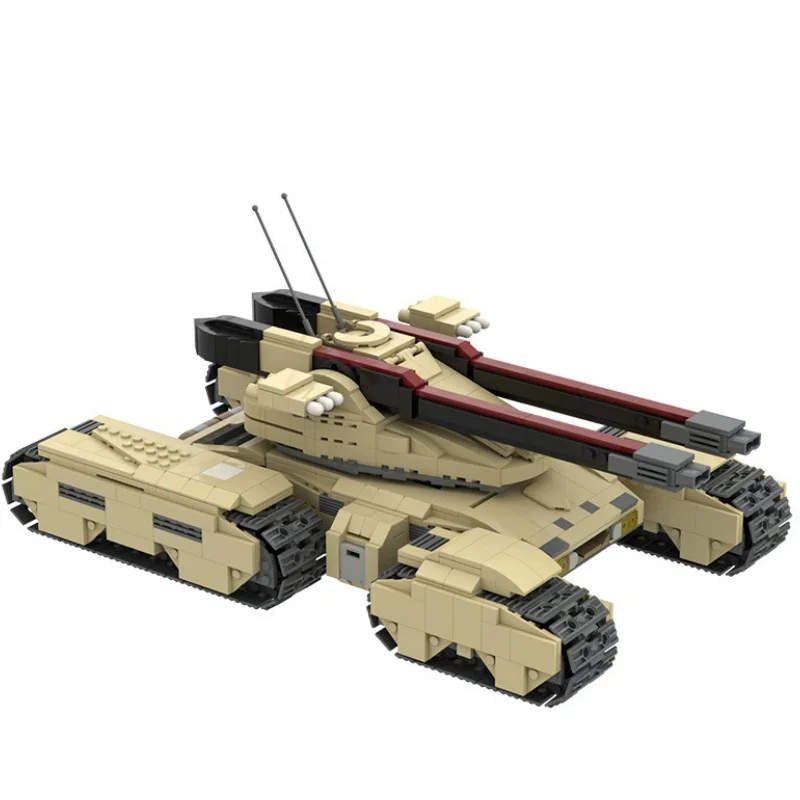 Hot Military Car Model GDI Mammoth MK-3 Tank Technology Modular Building Bricks Blocks Kids Adults Gifts Toys DIY Sets Assembly