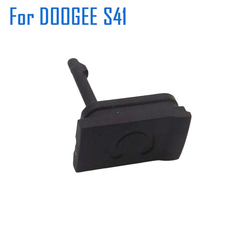Nowy oryginalny DOOGEE S41 SIM TF wtyczka przeciwpyłowa USB gumowa wtyczka słuchawki wtyczka przeciwpyłowa do smartfona DOOGEE S41