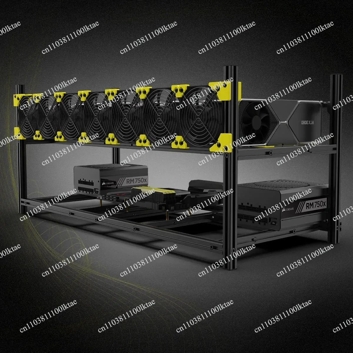Корпус для майнинга из алюмини – обзор и цена Gpu Mining Rig Frame 8 Gpu
