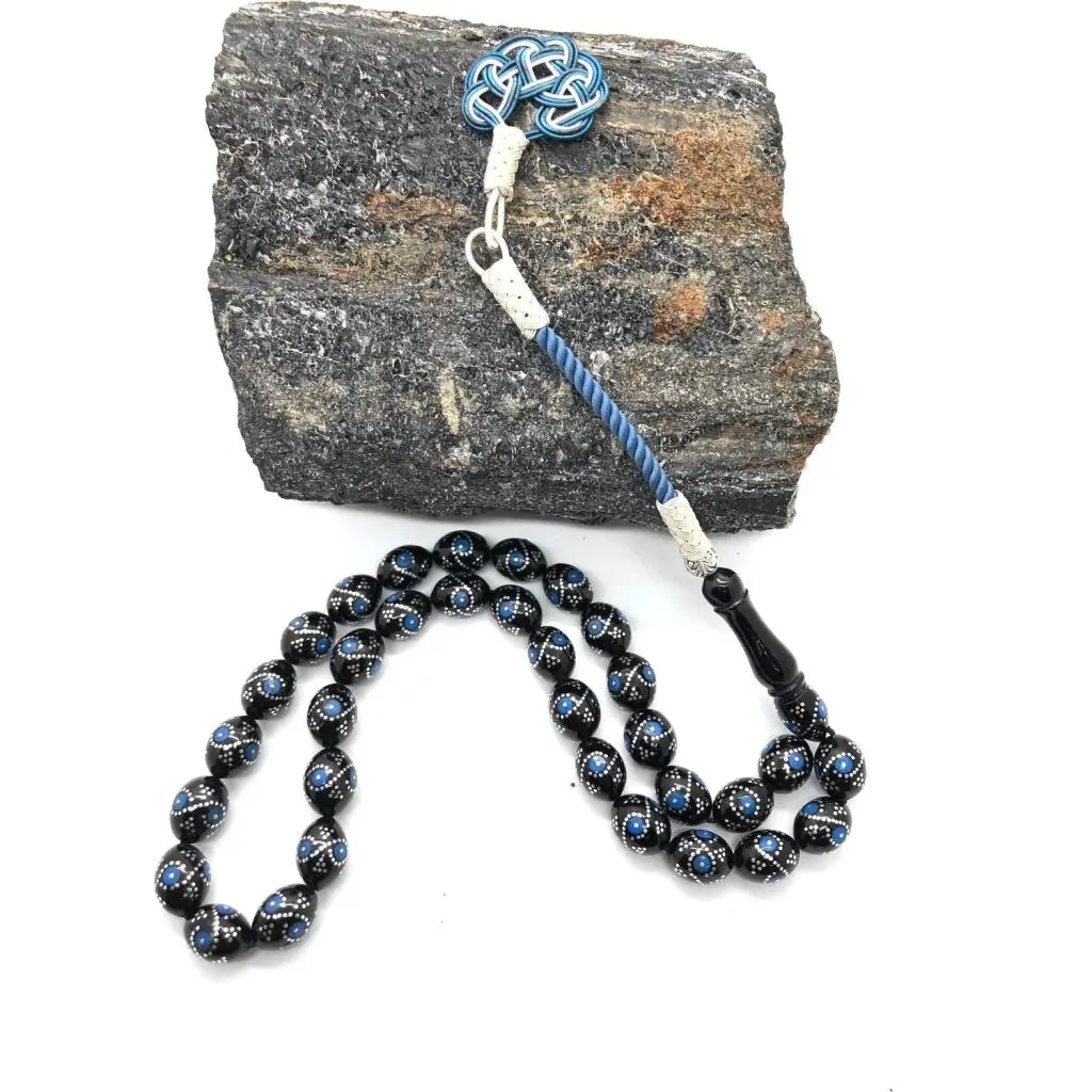 OLTU stone blue eye processing rosary