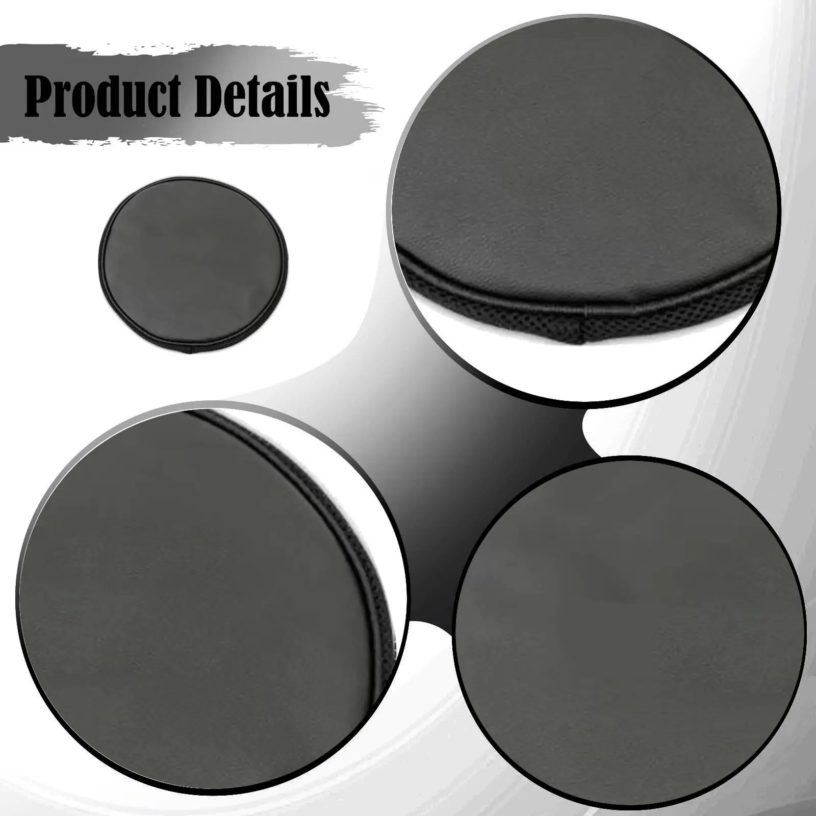 

Drum Skin Cover Replacement Protective Mute Djembe Head Saver for Percussion Instruments Home Practice Dust Shield