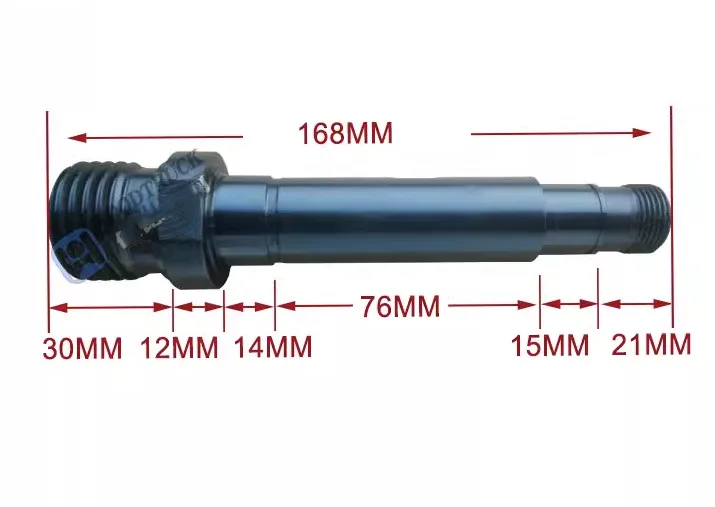 Woodworking lathe spindle shaft DIY threaded chuck M33x3.5mm M33 1-8 1x 8 TPI