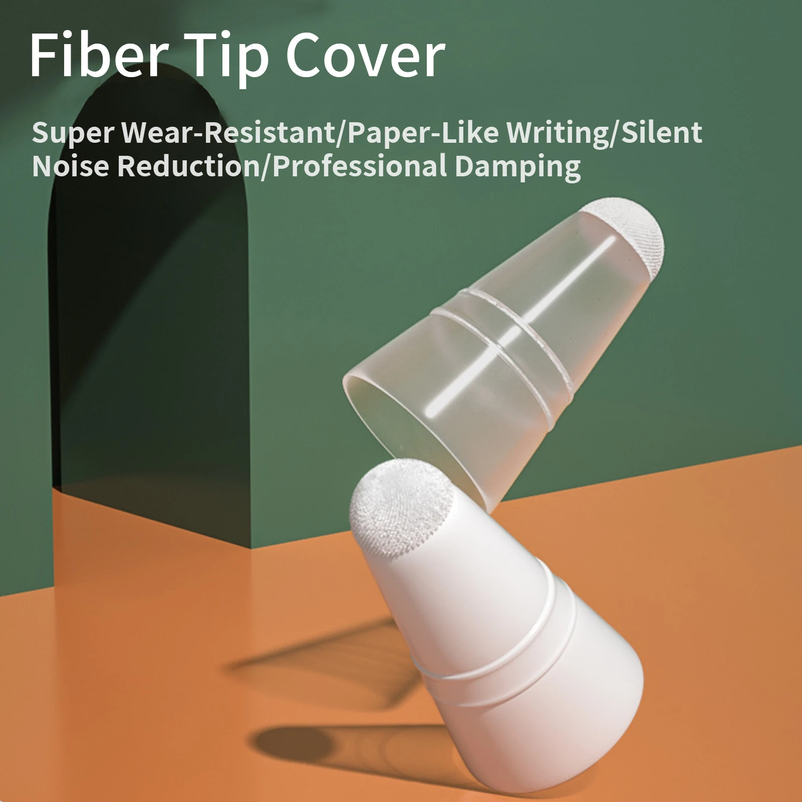 8 шт., чехол для наконечника стилуса для Apple Pencil 1-го 2-го поколения, сменный чехол для наконечника из волокна, защитный чехол для Apple Pencil