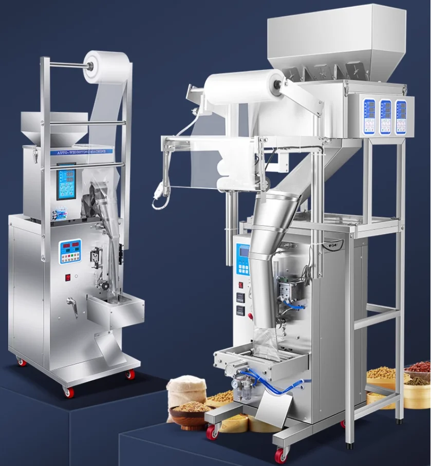 

Fully Automatic Food Packaging Machine Granule Powder Quantitative Dried Plants Herbs Grains Plastics Hardware Accessories