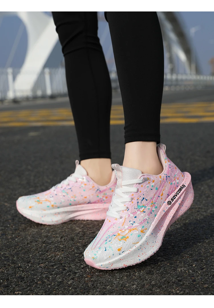 Modische Damen-Wanderschuhe, atmungsaktiv, leicht, für den Außenbereich, rutschfest, sportliche Laufschuhe, lässig, bequem – Detail 12
