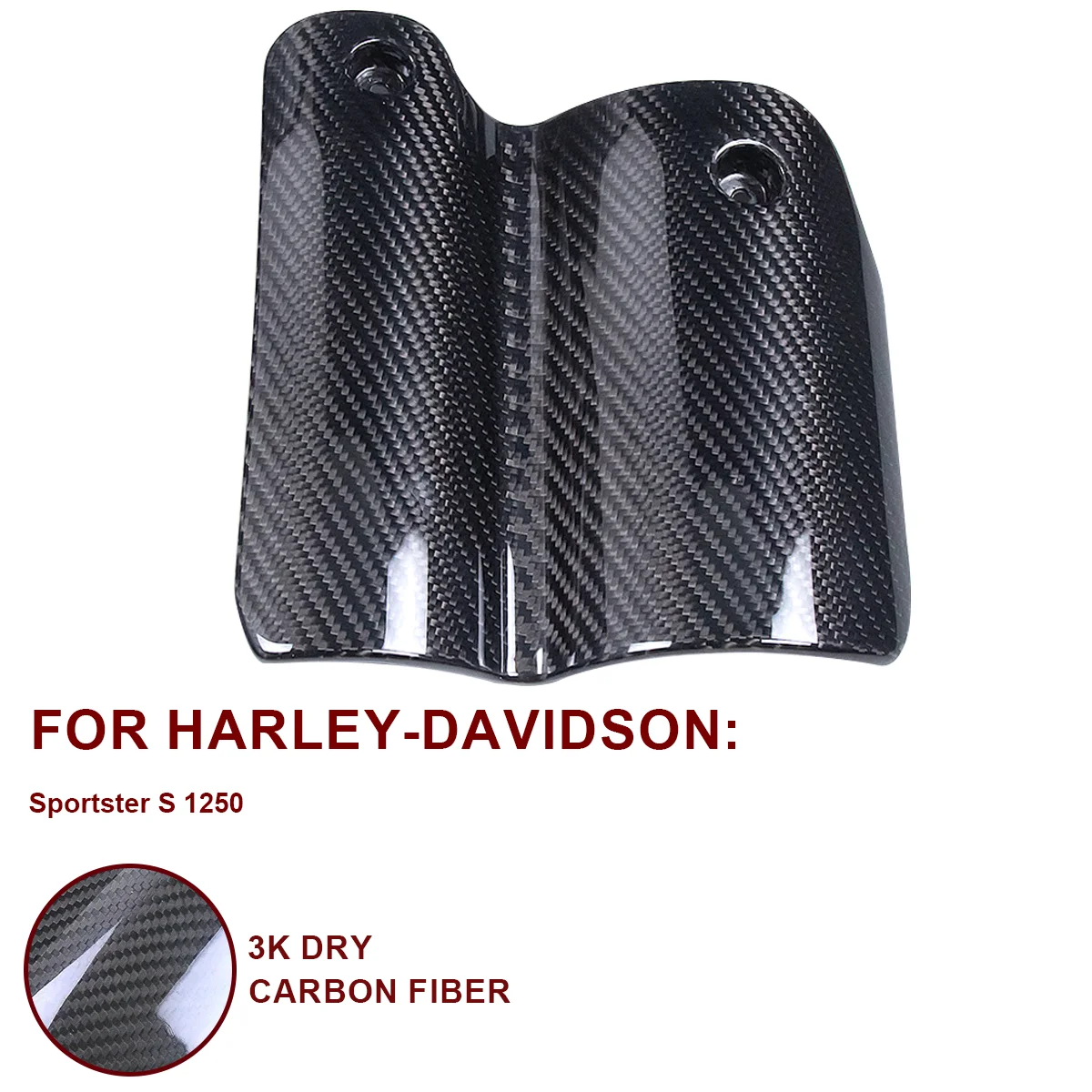 For Harley-Davidson Sportster S 1250 Motorcycle 100% Carbon Fiber Exhaust Tail Section Down Spoiler Motorcycle Accessories
