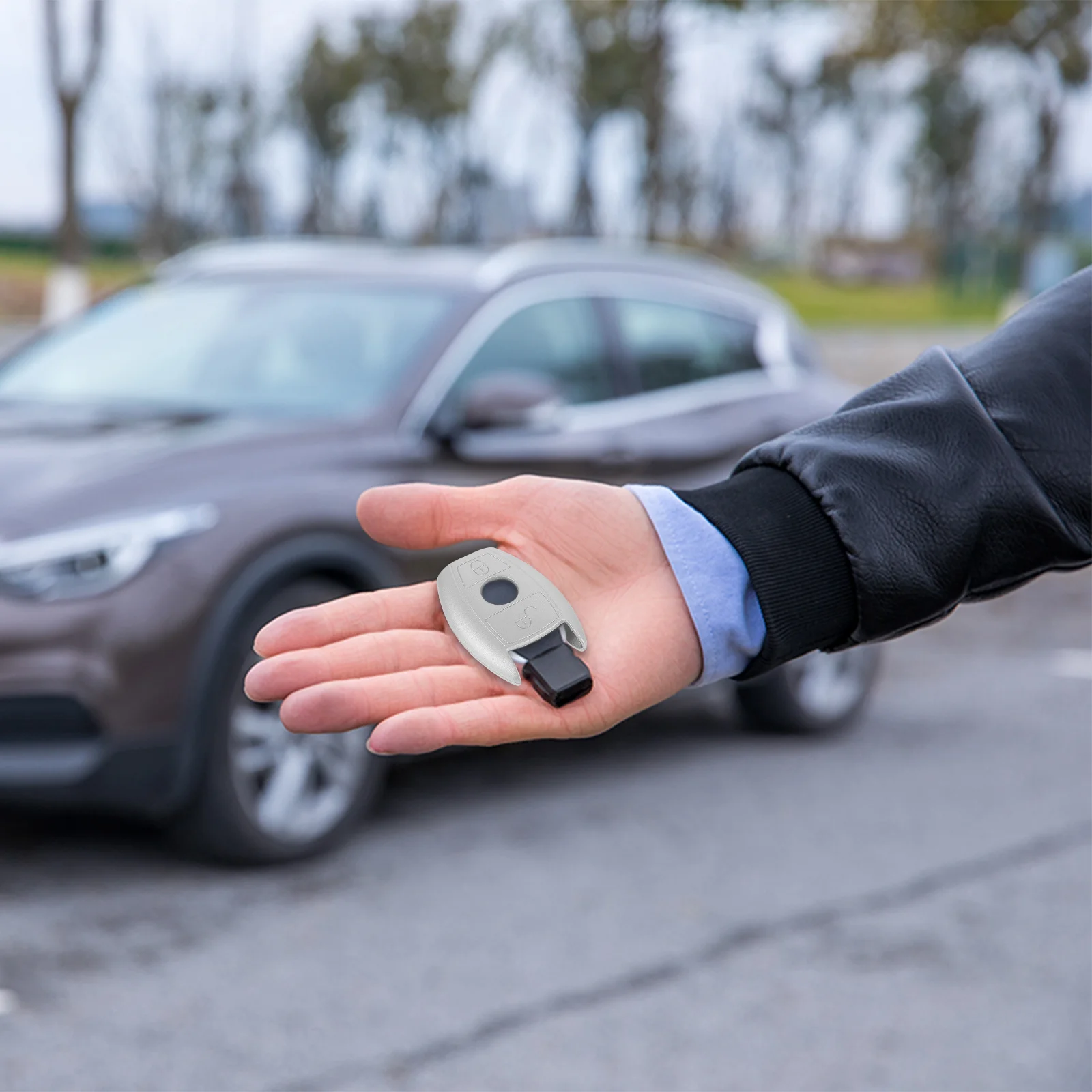 

Universal Car Key Fob Cover Silicone Key Cover Soft Durable Long Lasting Protection Keyfob Keychains Covers Fob Holder