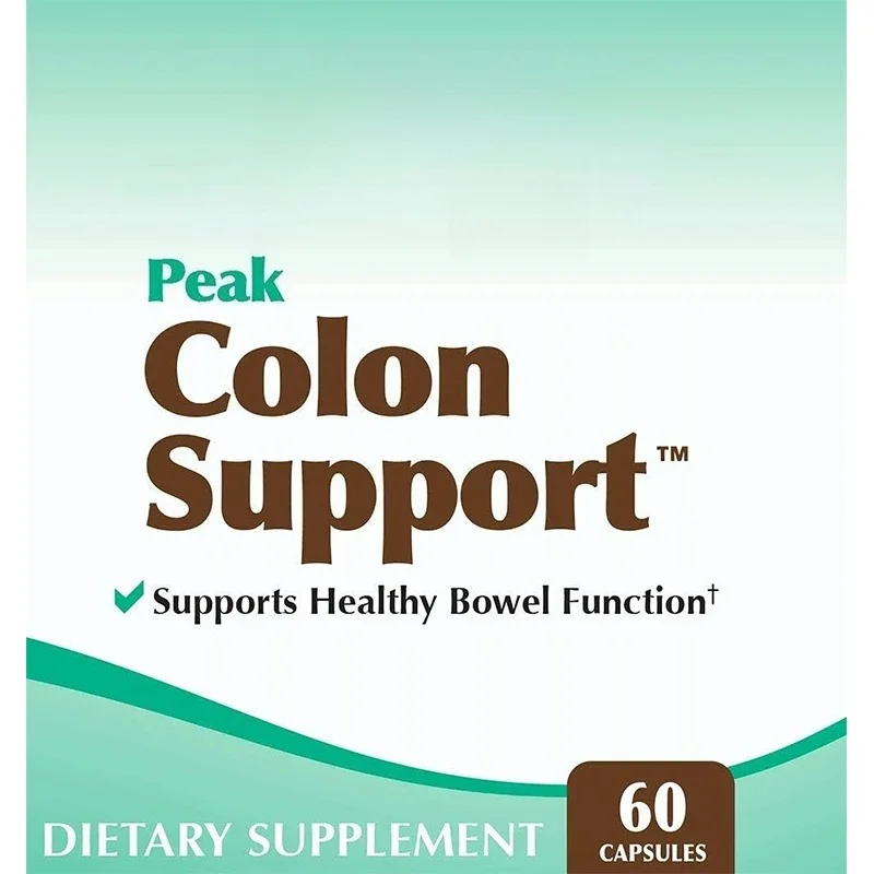 Digestive Health Supplement, Containing Inulin and Senna Leaf Extract, Fiber, Prebiotics, and Probiotics, 60 Capsules
