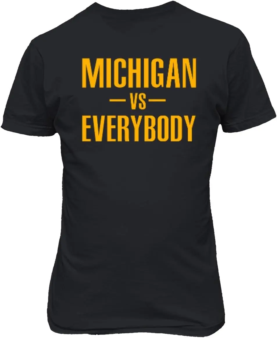 Michigan Against Everyone Football Harbaugh Support Unisex T-Shirt