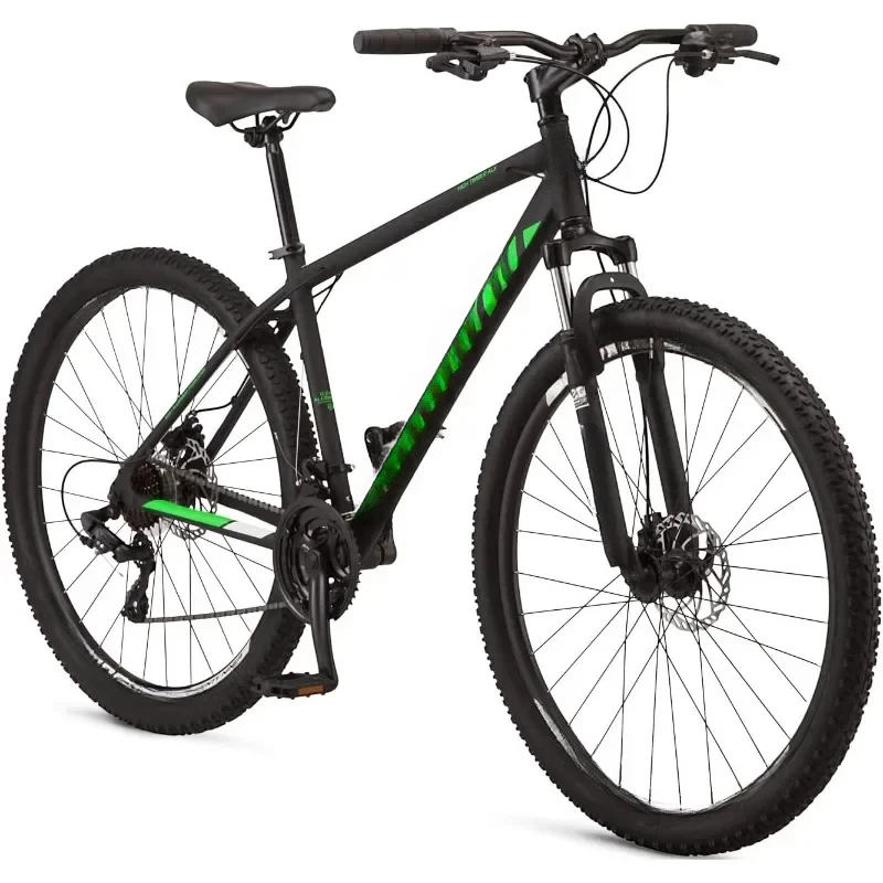 High Timber Mountain Bike for Adult Youth Men Women Boys Girls	29 InchesInch Wheels 21-Speeds Front Suspension Steel Frame