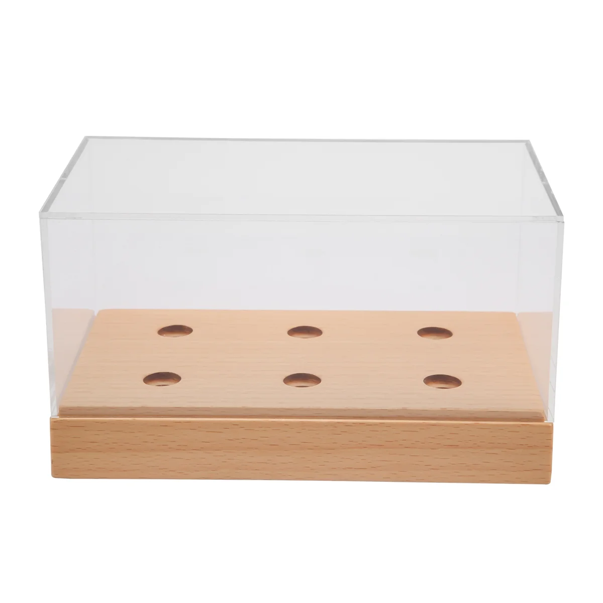 Caja de almacenamiento de cubierta de reproductor de discos de vinilo, soporte de Phono, protección contra el polvo