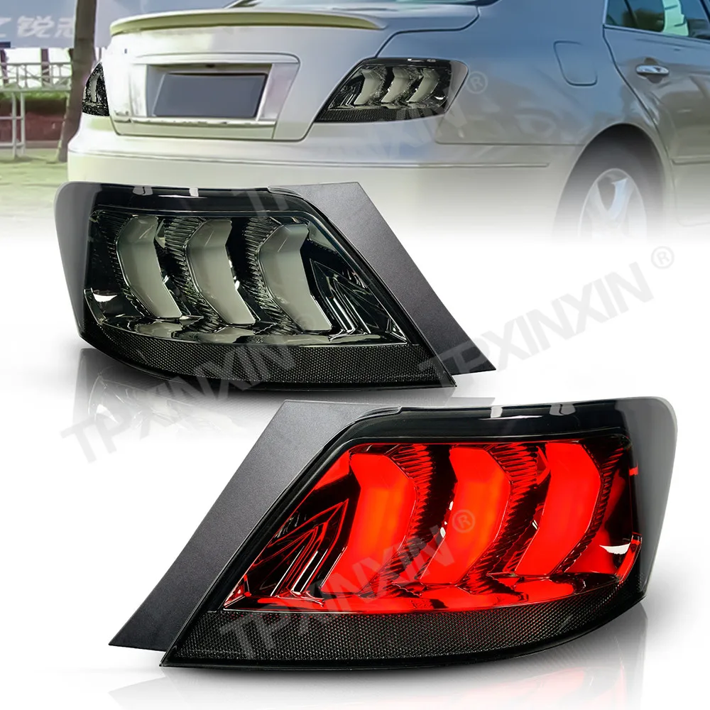 Auto TEILE Erweiterte Design Zubehör Geeignet Für Toyota Reiz 2005-2009 LED Rücklicht Montage Streamer Lenkung Mustang Stil