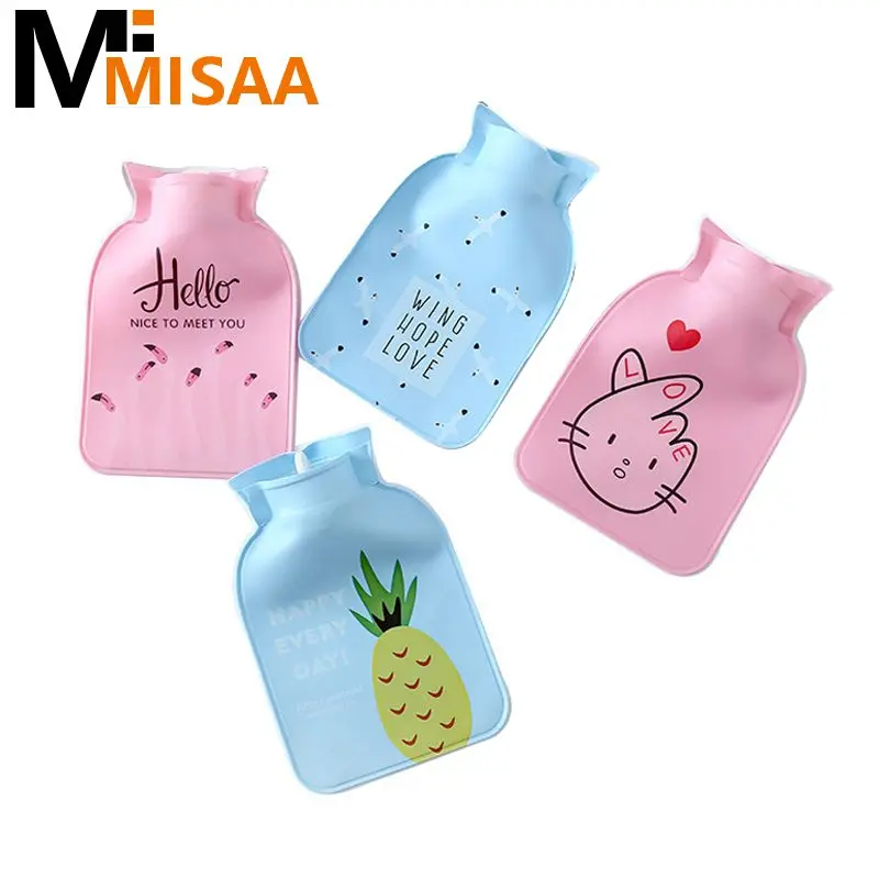 Cute Hot Water Bottle Hand Warmer Bottle For Water Portable Hot Water Thermal Bag Water-filling Hot-water Bag Warming Product