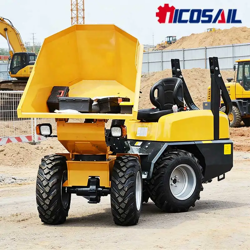 

Self-Loading Dumper EPA/CE/Euro 5 Approved Hydraulic Tipper for Farm Building Site Earthmoving