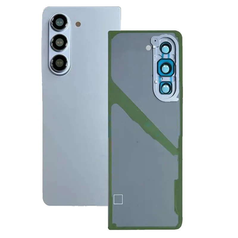 Battery Door Back Glass Rear Cover Housing with Camera Bezel Lens For Samsung Galaxy Z Fold 5 F946