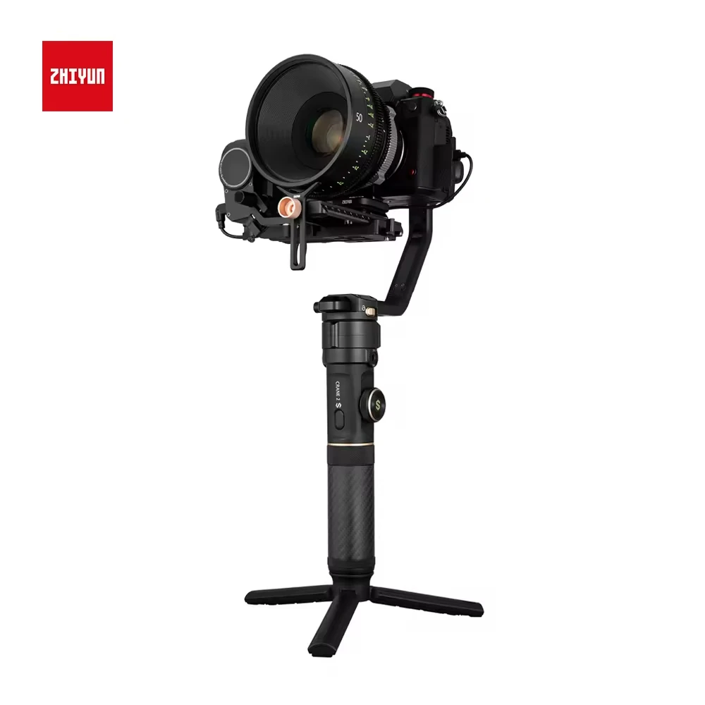 

Zhiyun Crane 2S 3-осевой ручной стабилизатор подвеса с блокировкой оси фокусировки для камеры Canon Nikon DSLR CRANE 2S