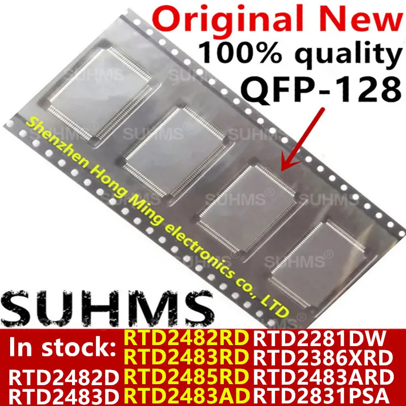 (1piece)100% New RTD2482D RTD2483D RTD2281DW RTD2482RD RTD2483RD RTD2386XRD RTD2483ARD RTD2485RD RTD2483AD RTD2831PSA QFP