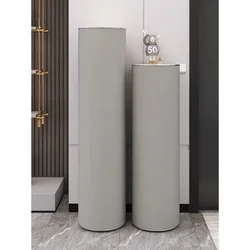 360-Degree rotating shoe cabinet, round cylindrical home door storage artifact space-saving shoe rack