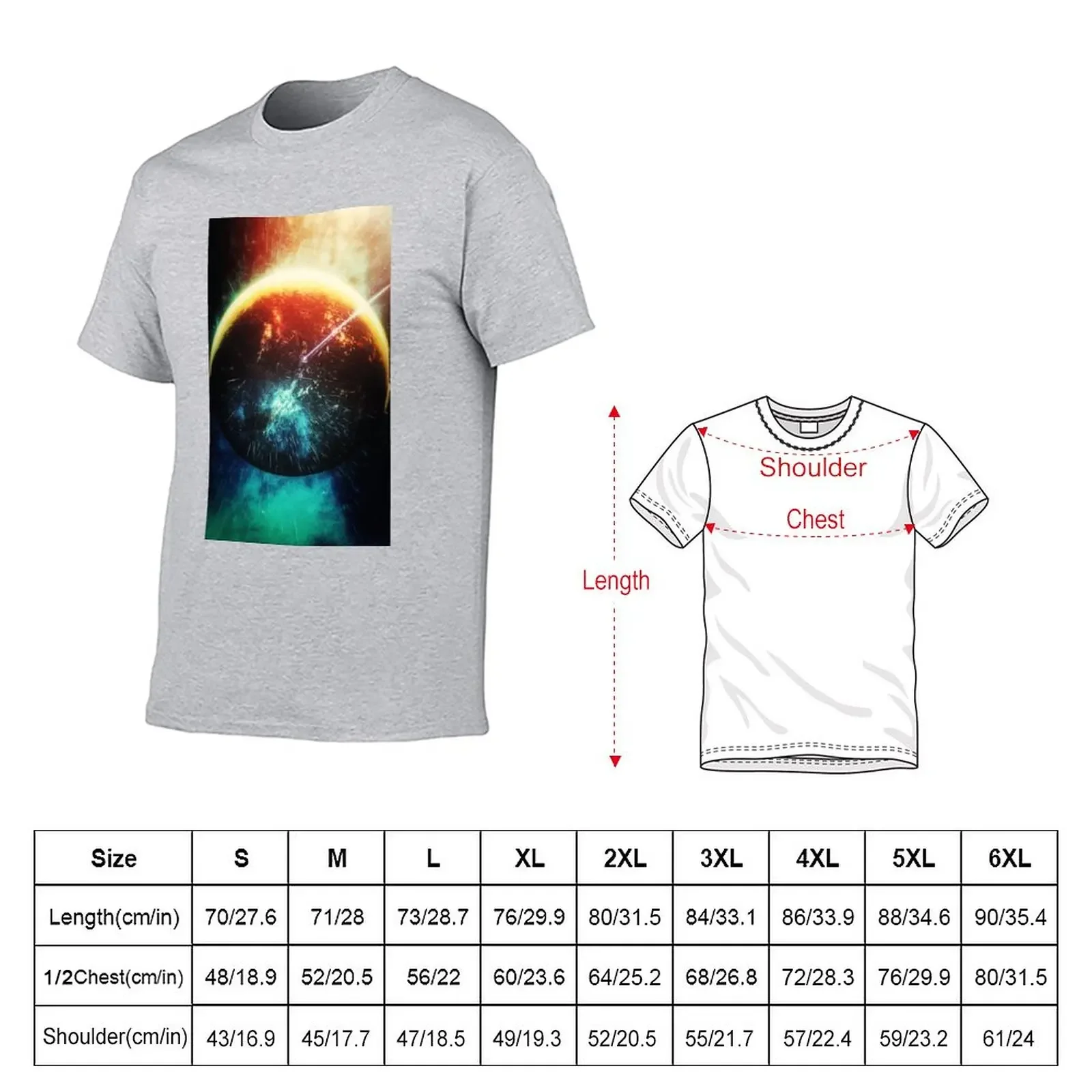 Space is Colorful and Dark T-Shirt shirts graphic tees cute tops mens t shirts