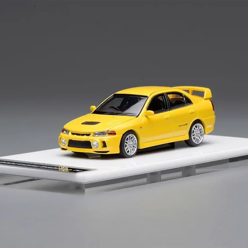 MOTORHELIX 1/64 ميتسوبيشي لانسر EVO4 ألعاب مصنوعة من خليط معدني سيارة دييكاست نموذج معدني هدايا