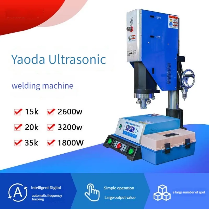 15K Ultrasonic Plastic Welding Machine 2600W Fusion Embedding Spot Welding And Cutting Plastic Welding Machine