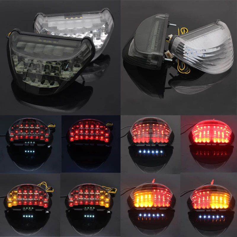 LED Tail Light Turn signal For Kawasaki ZX12R Ninja ZX-12R 2000-2005 Motorcycle Accessories Integrated Blinker Lamp