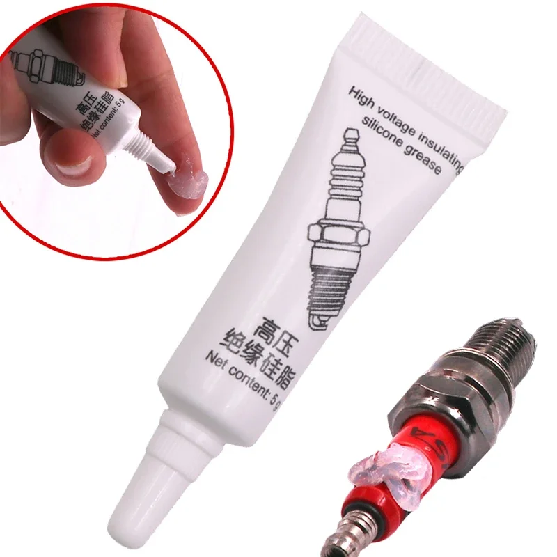 Universal High Voltage Insulating Silicone Grease Car Spark Plug Curing Agent High and Low Temperature Corrosion Resistance 1Pc