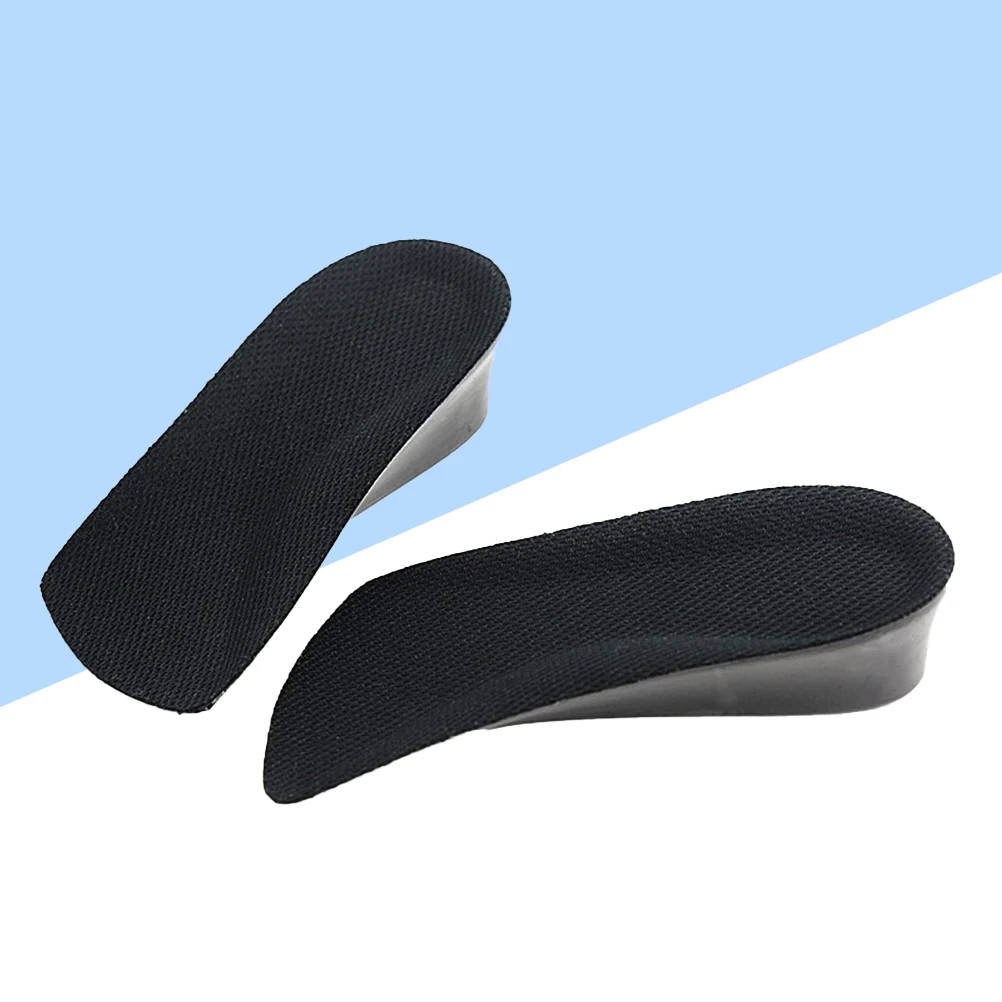 

2.5Cm Height Increase Invisible Insoles Pu Shoe Lifts Non-Slip Breathable Heel Inserts For Sneakers Boots Fit Most Shoes
