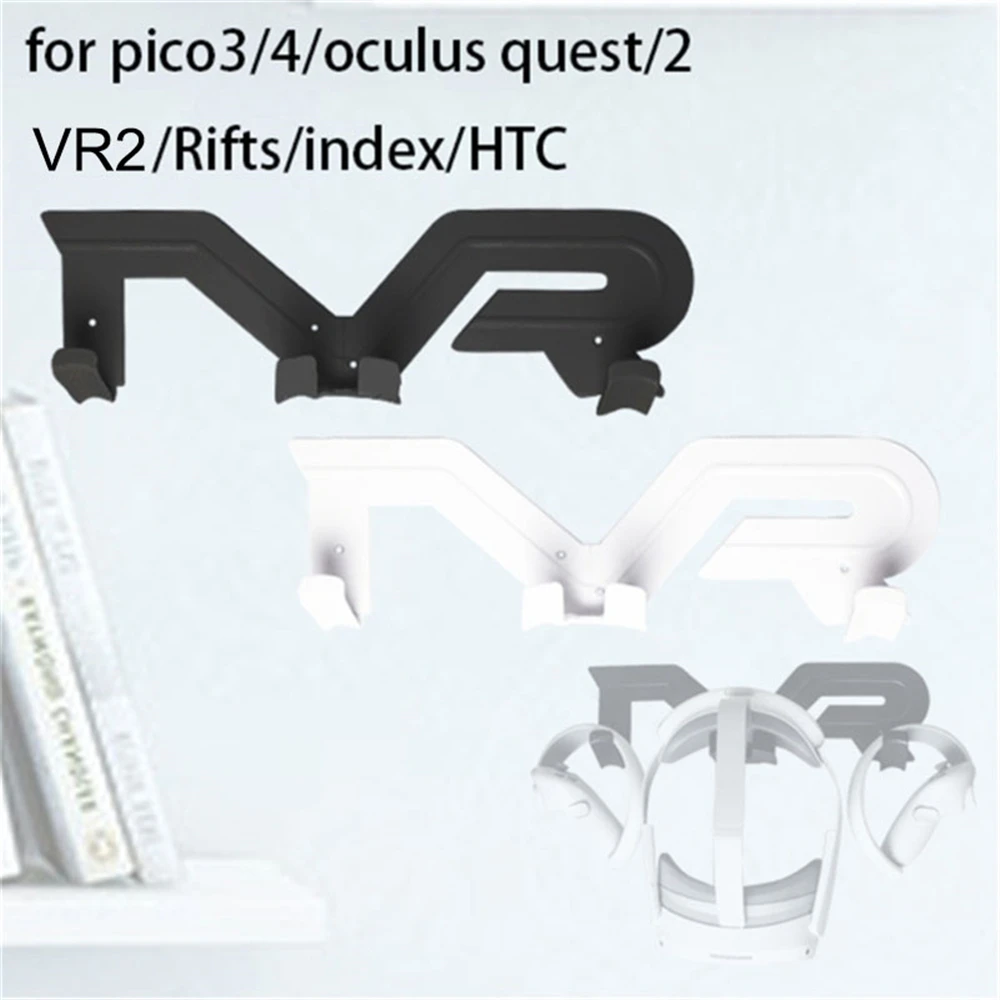 

Wall Mount VR Stand VR Headset Stand Accessories Lightweight VR Holder VR Display Bracket for PS VR2 pico3/pico4/ pro VR Headset