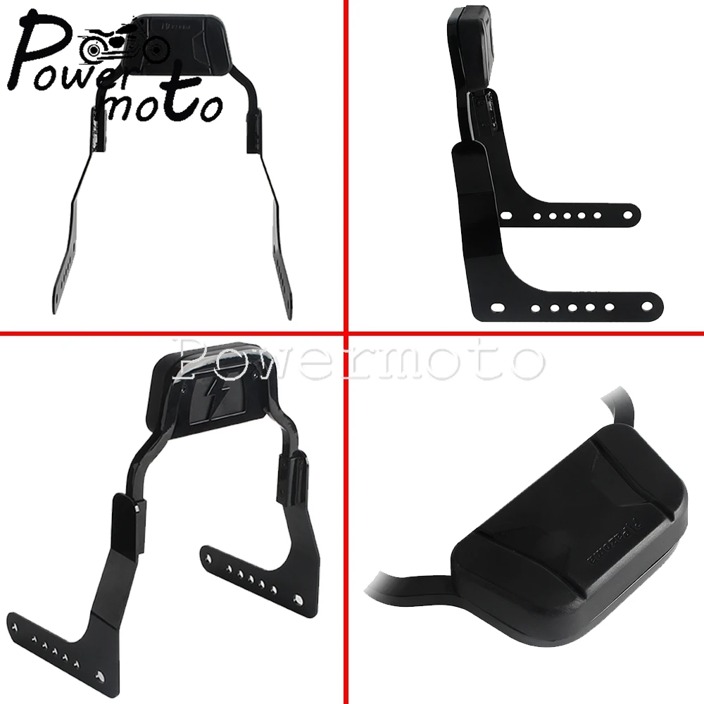 Motorbike Backrest For Harley Softail Sport Glide FLSB Low Rider EI Diablo ST FXLRST FXRST 117 Sissy Bar Super Simple Club Style view 3