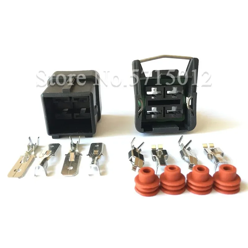 

4 Hole Car Connector 6.3mm Socket For VW 357941165
