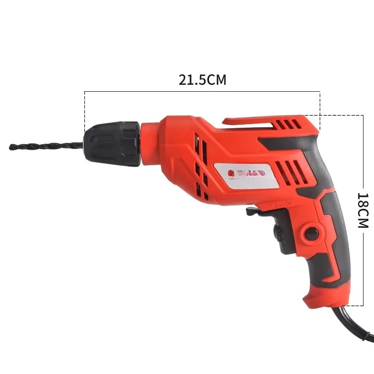 Profesjonalna wiertarka elektryczna 220V z wymiennymi narzędziami, z certyfikatem.