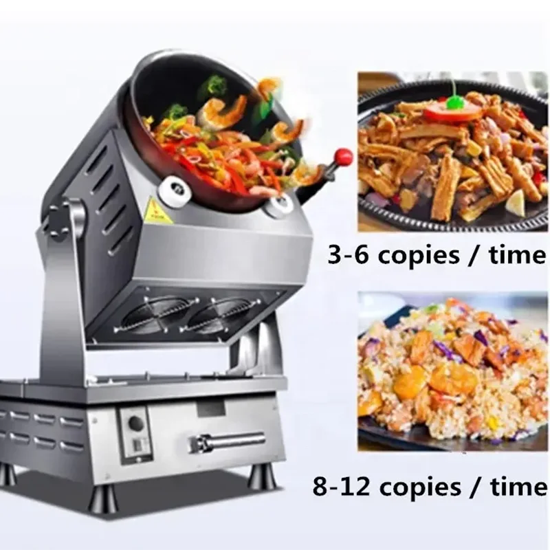 Commercial Cooking Machine Food Machine  Automatic Intelligent Cooking  Fried Rice Machine for Sale