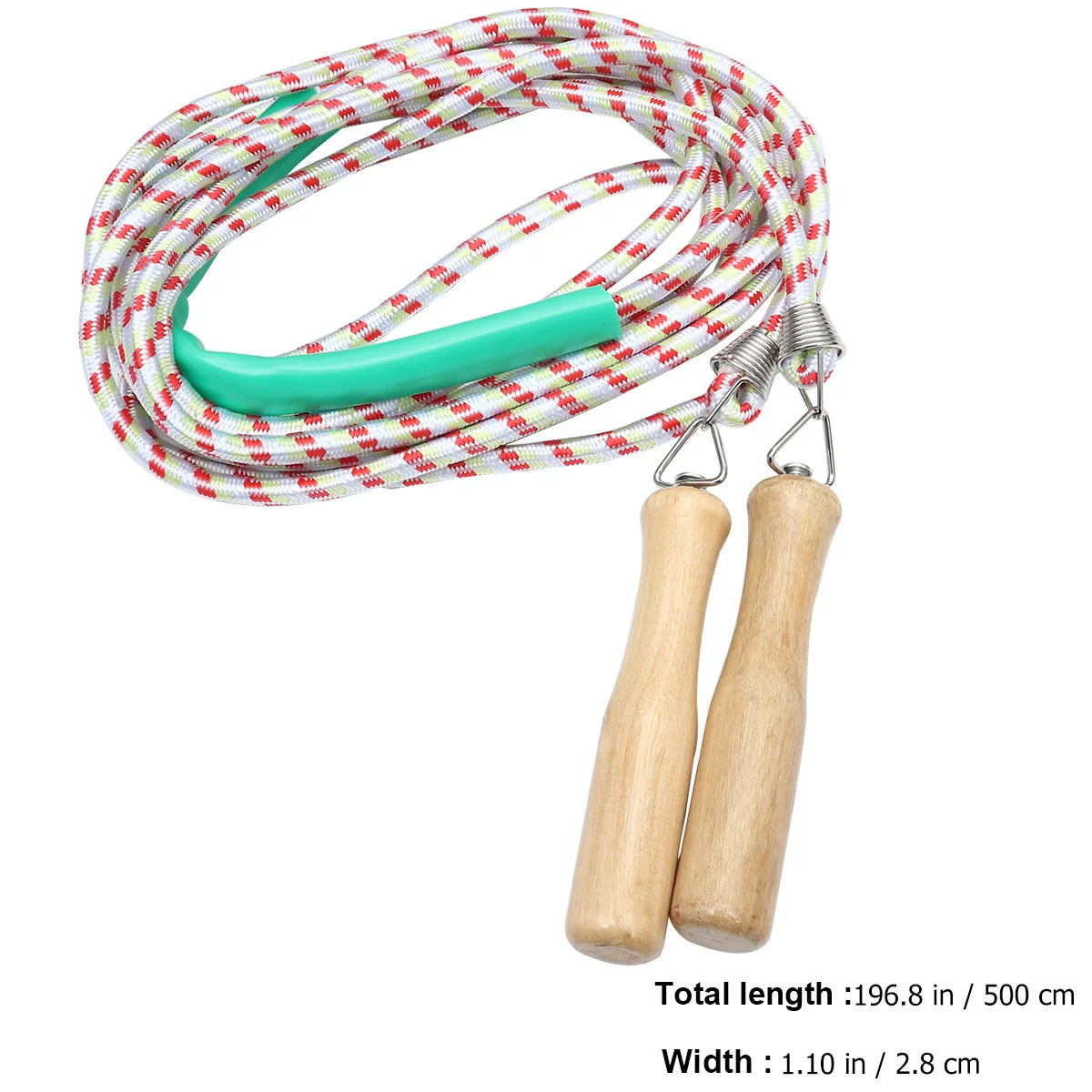 

7M Wooden Handle Jump Rope Lightweight Durable Skipping Rope For Fitness Exercise Sports Training Portable Workout Tool For Kids