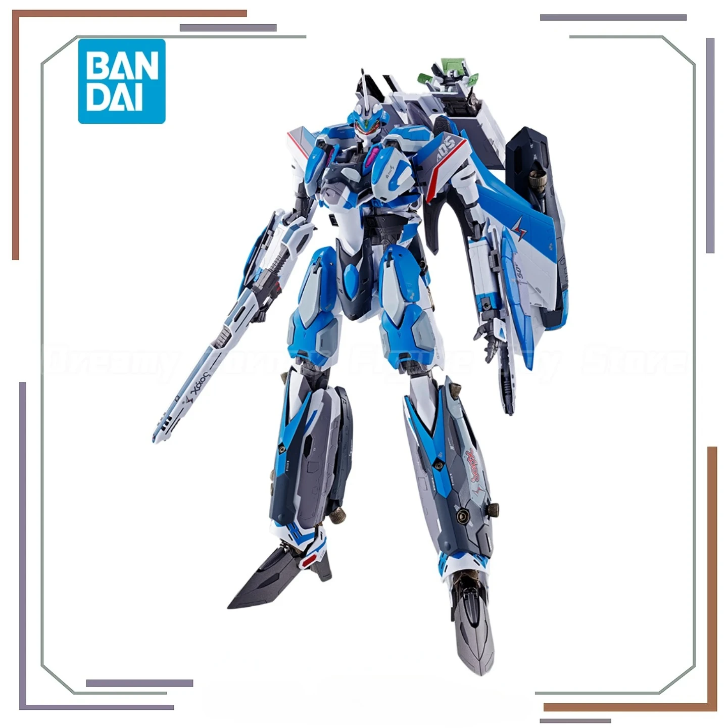 【In Stock】BANDAI SPIRITS DX Chogokin VF-31J Macross Delta Super Siegfried Mecha Model Toys Anime Figure Model Toy