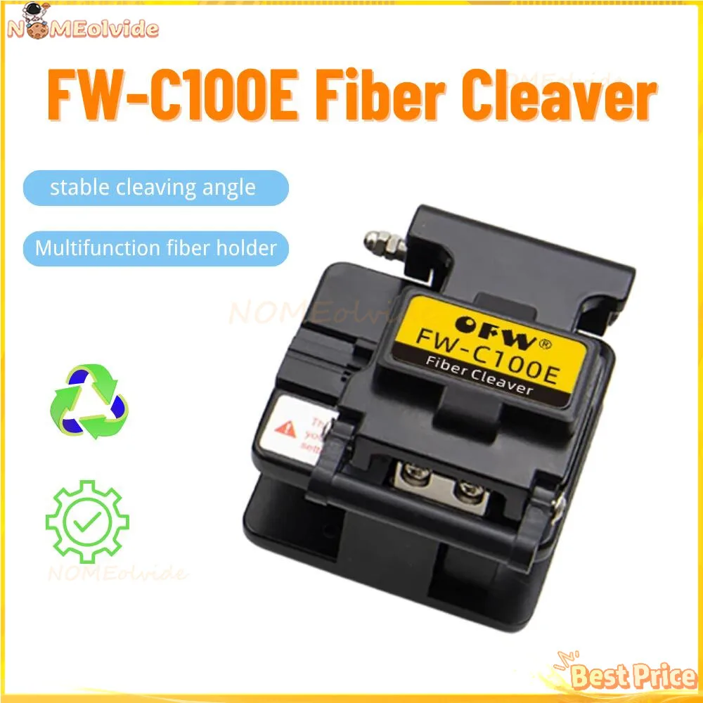 

Нож для резки кабеля FW-C100E Инструменты для оптического волокна FTTH 12, лезвие поверхности, металлический материал