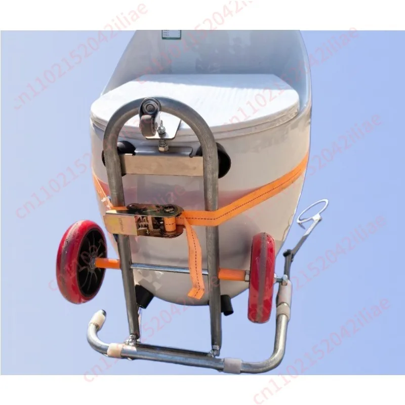 

Toilet installation artifact bricklayer toilet installation positioning handling mobile trolley portable