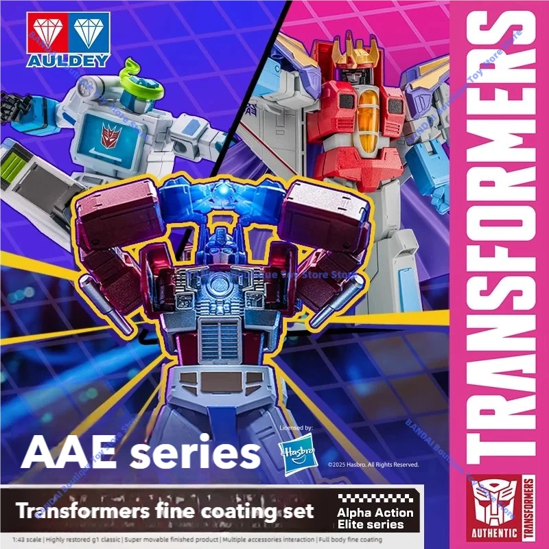 

In Stock Transformed Toys AULDEY AAE Series G1 Optimus Prime Soundwave Starscream Model Action Figure Collection Gifts