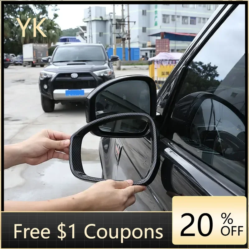 

For Land Rover Range Rover Sport Discovery 4 5 LR4 LR5 14-22 ABS Car Rearview Mirror Frame Cover Trim Car Accessories