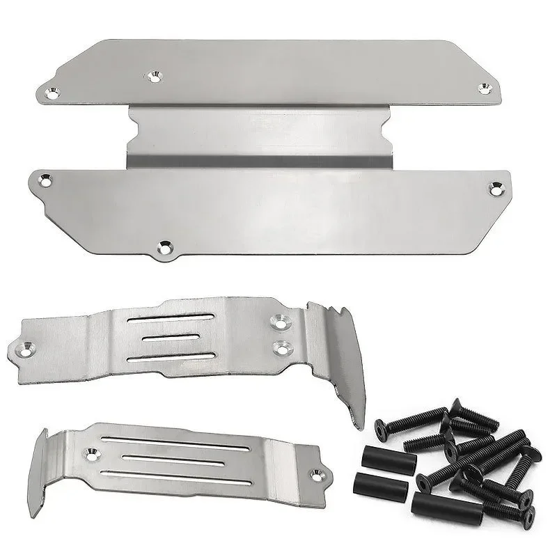 

Stainless Steel Chassis Armor Guard Protection Protector Skid Plate for TRXS Mini Slash 4X4 108164-1 RC Car Upgrade Parts