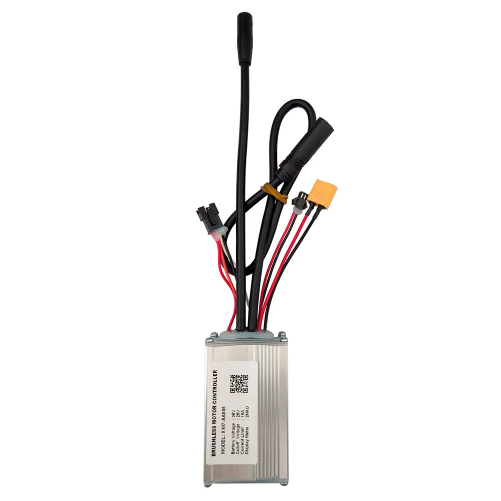 Nulkomma Ebike Brushless Motor Controller X107-AA005 36V 15A for 2HAO Protocol Electric Scooters Speed Parts MTB Fat Bikes