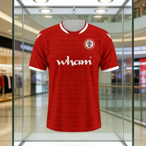 

Accrington Stanley 23-24 Home 3D Printed Adult Kids Athleisure T-Shirt Summer Quick-dry Soft Comfy Lightweight Family Kids Tees