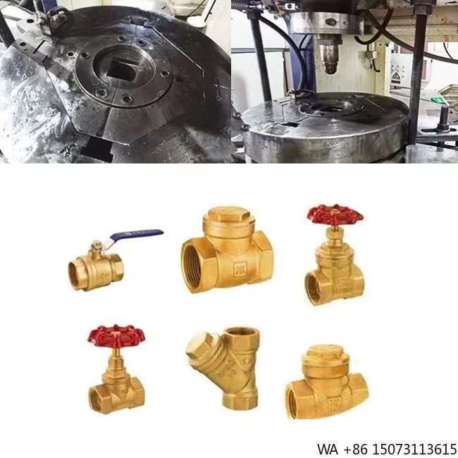 Máquina de forjamento a quente para fabricação de válvulas e acessórios de hardware de latão