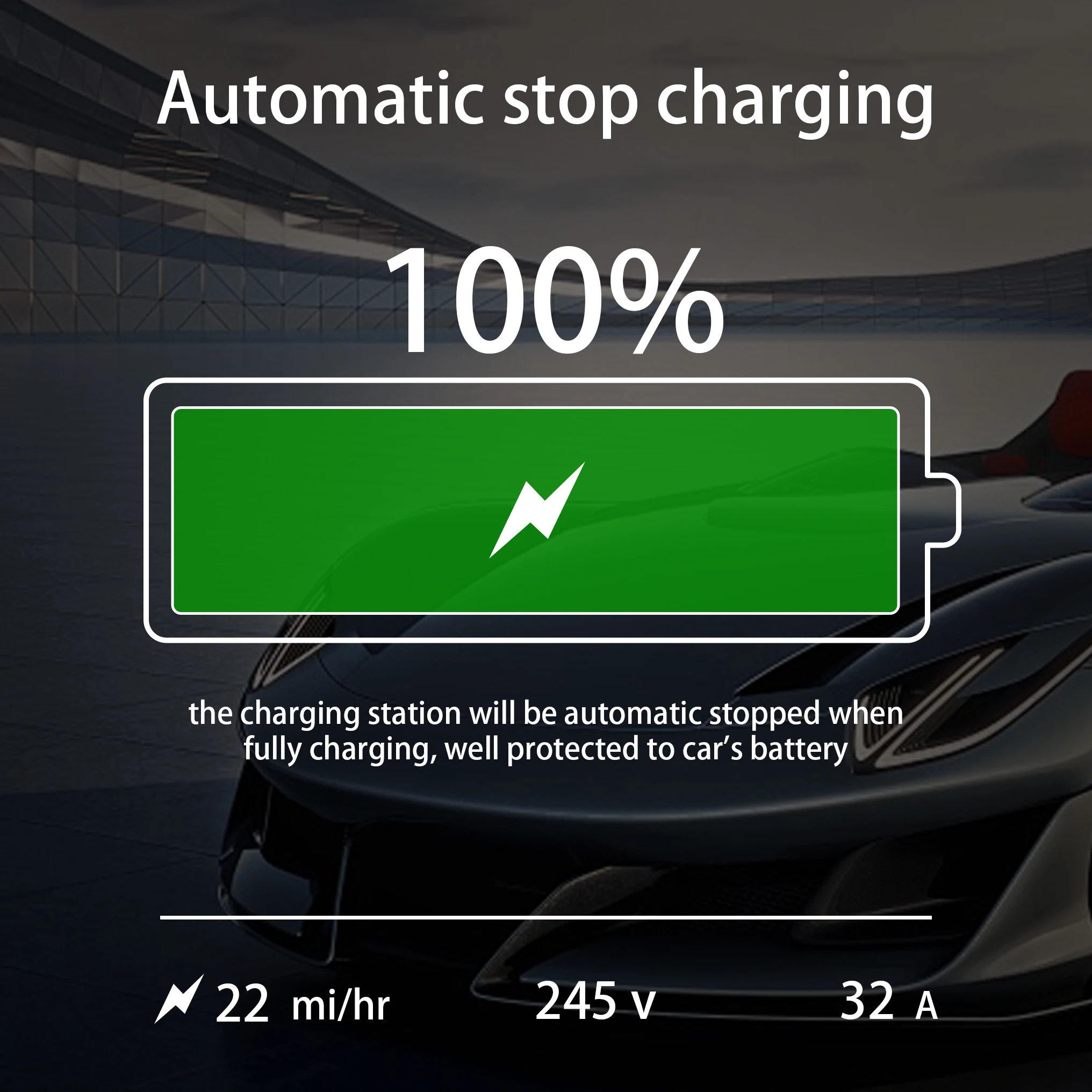 Feyree Tragbares EV-Ladegerät GB/T Kabel 7KW 32A 1-Phasig 5m Kabel EVSE Wallbox Ladestation für Elektrofahrzeuge – Detail 10