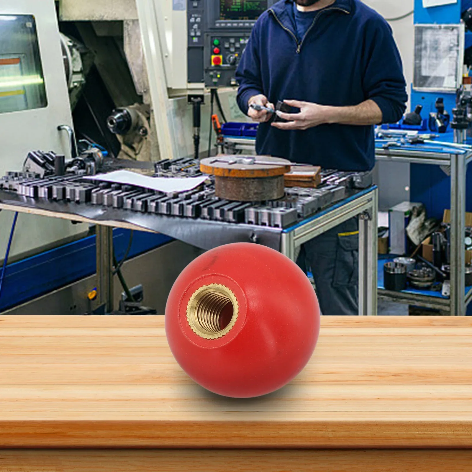 Handle Ball Nut Efficient And Versatile Machine Tool Ball Lever Knob Clamping For Various Industries Power Tools