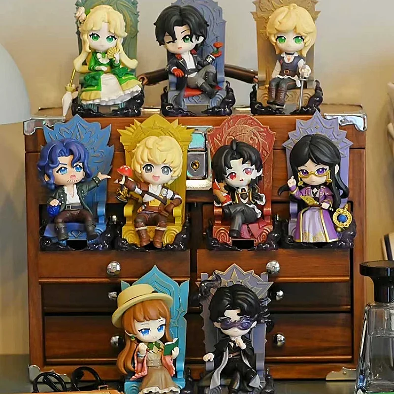 Funismo original senhor dos mistérios convite do destino caixa cega klein moretti anime figura leonard mitchell figura modelo brinquedos