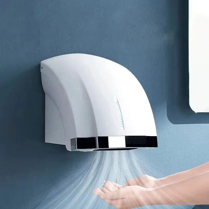 

Bathroom Wall Mounted Handdryer Electric Automatic Hand Dryer Commercial for Toilet Hotel