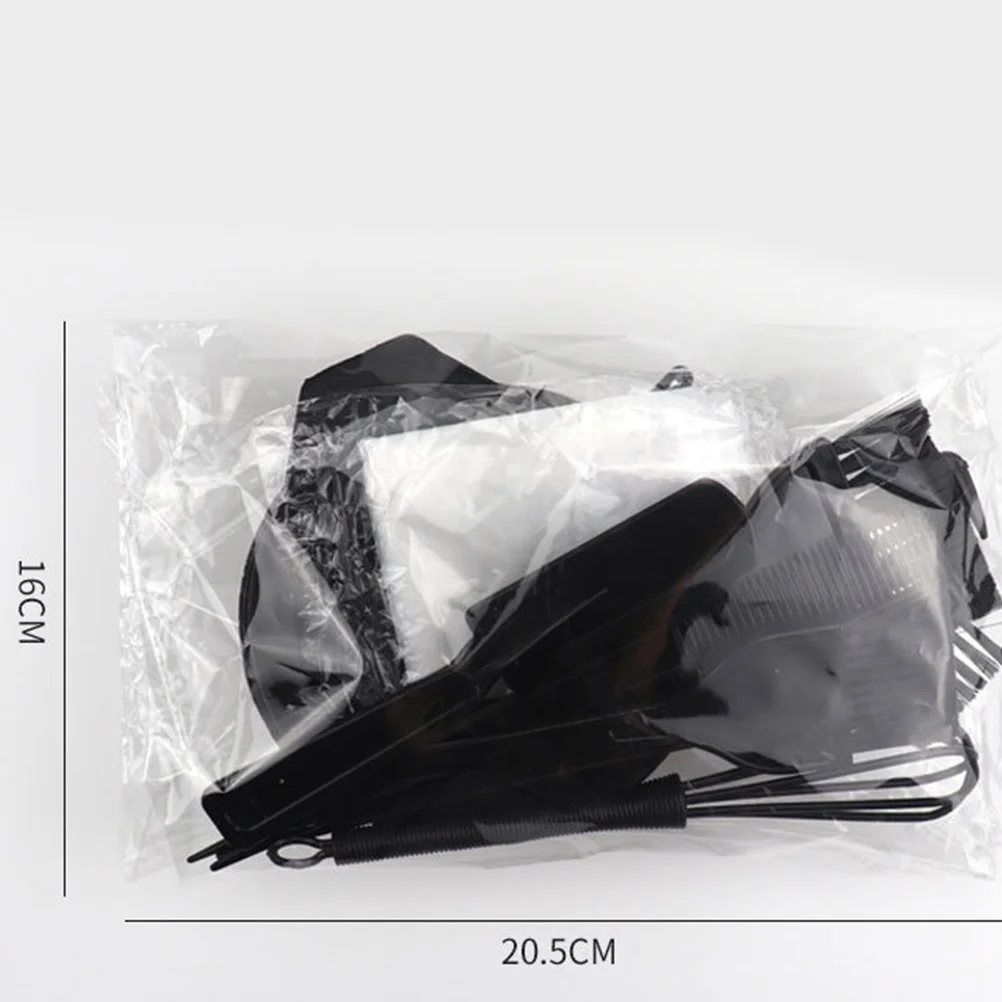12Pcs Hairdressing Kit Safe Easy Clean Barbershop Hair Coloring Set Beauty Salon Accessories Black Hair Dyeing Tools