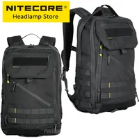 Genuine Nitecore BP23pro Multipurpose Commuting Backpack 23L Wearproof 500D Nylon Fabric Outdoor Travel Camping Bag MOLLE System